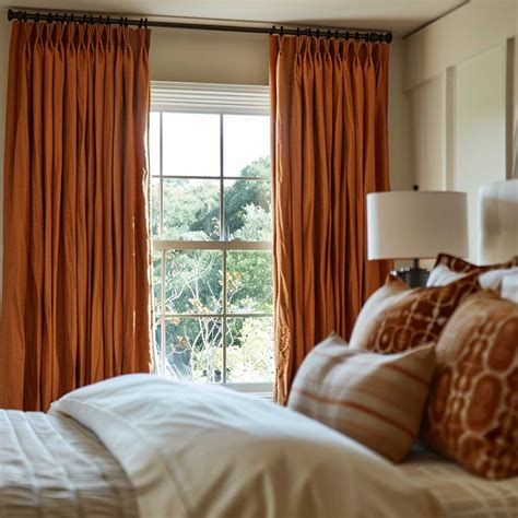 8+ Warm Bedroom Window Covering Ideas in Orange • 333k+ Inspiring ...