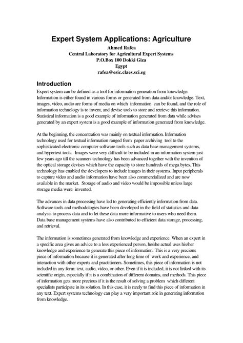 Image result for Expert System Applications