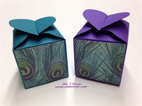 Peacock Gift Box Tutorial 的图像结果