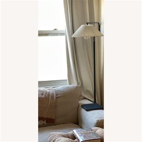 Anthropologie Harriet Pleated Floor Lamp - AptDeco