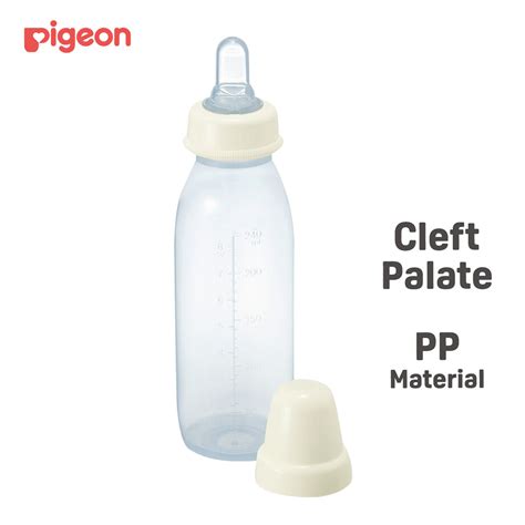 Pigeon - Nursing Bottle for Cleft Lip/ Palate Baby (240ml) - True ...