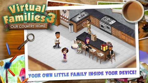 虚拟家庭3汉化破解版-Virtual Families 3(虚拟家庭3中文版破解版)下载v1.0.1 无限金币版-乐游网安卓下载