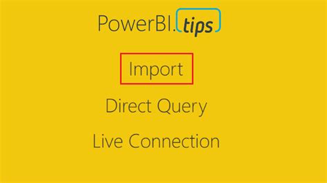 Import Connection Power BI 的图像结果