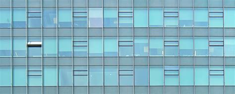 Download wallpaper 2560x1024 windows, building, facade, lines, blue ...