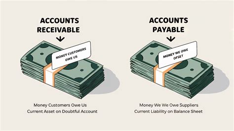 Accounts Receivable vs. Accounts Payable | Accounts receivable, Accounts payable, Accounting