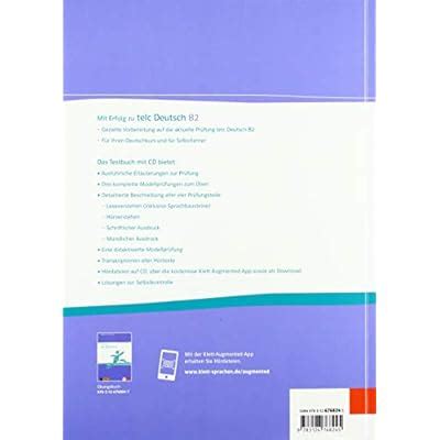 Buy Mit erfolg telc deutsch b2 test + cd Paperback – May 1, 2020 Online ...