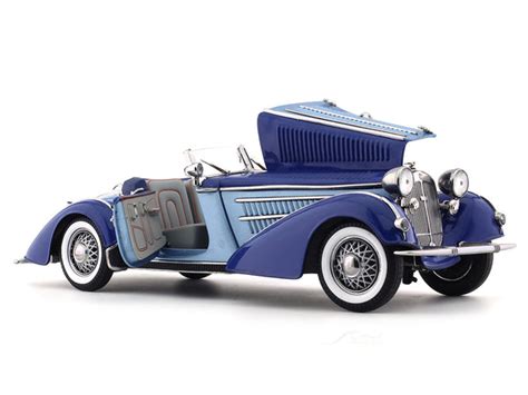 1939 Horch 855 Roadster blue 1:18 Sunstar diecast Scale Model ...