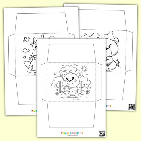 Teddy Bear Drawing Templates
