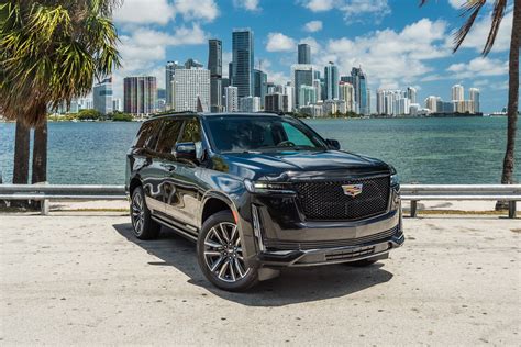 Black Cadillac Escalade Sport 2022 Rental Miami - Miami Luxury Cars