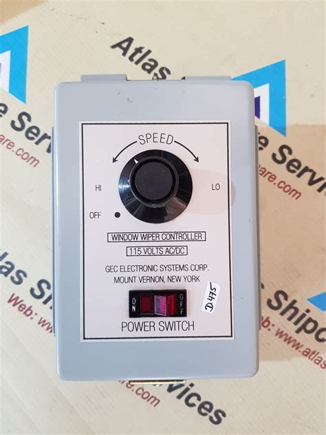 GEC ELECTRONIC WINDOW WIPER CONTROLLER – Atlas Shipcare Services
