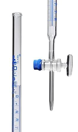 Lab Burette, 50mL - Schellbach Design for Accurate Miniscus Reading ...