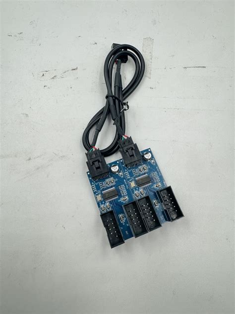 Comeap 9 Pin Usb Header Splitter Motherboard 9pin Usb 2 | Desertcart INDIA