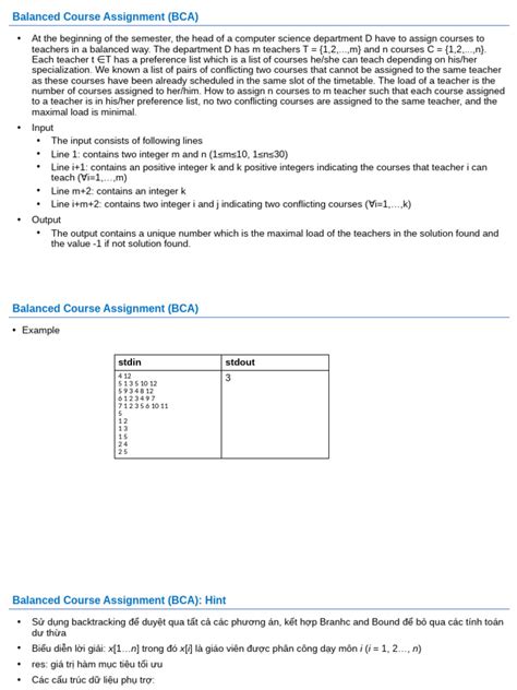 Image result for Balanced Assignment Method