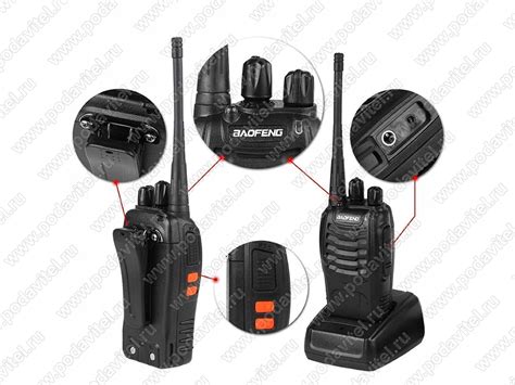 Рация BAOFENG BF-888S комплект из 2 штук купить по низкой цене в ...
