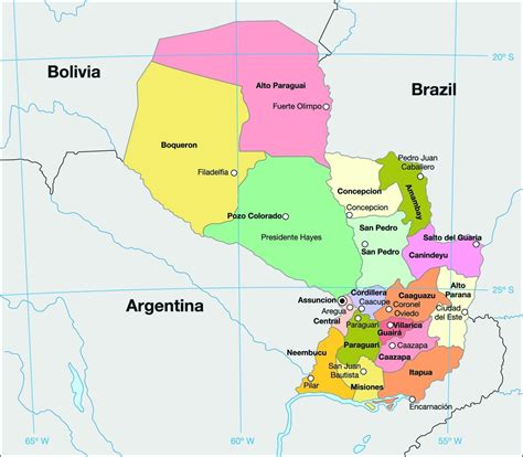 Where is Paraguay located on the map? Paraguay flag meaning - Best ...