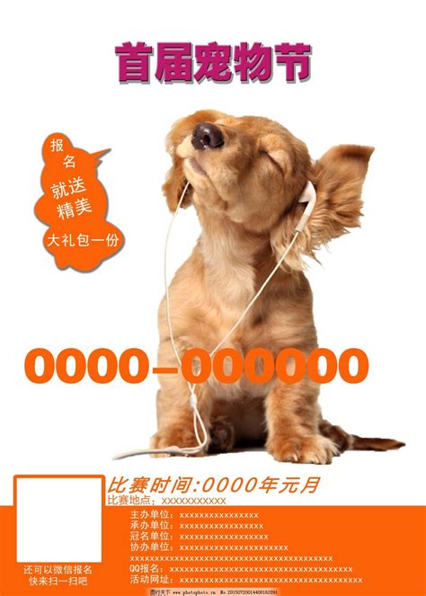 宠物店促销蓝色创意海报海报模板下载-千库网