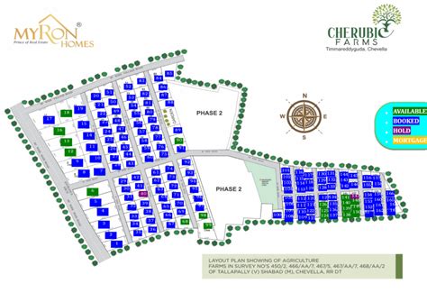 Cherubic Farms Digital Layout - Myron Homes Pvt Ltd