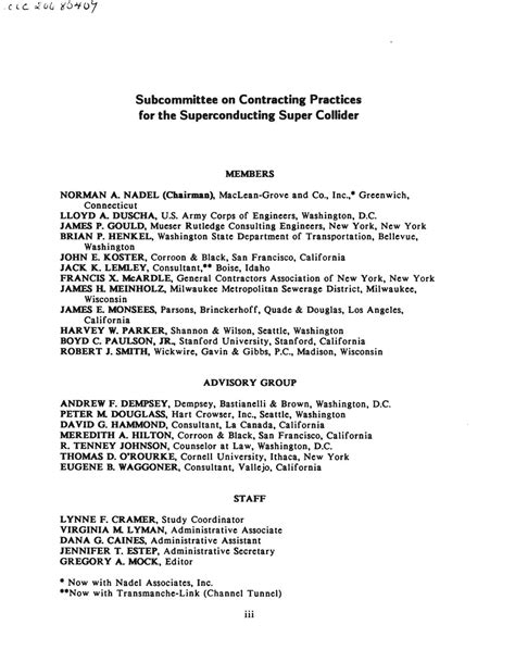 Front Matter | Contracting Practices for the Underground Construction ...