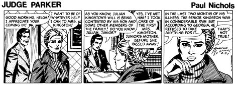 Judge Parker Vintage Comic Strip 1978-04-27 | Comics Kingdom