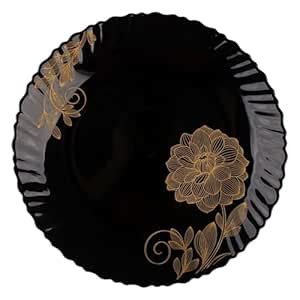 33 PC | Black FESTON Shape | Dinner Set | Sanjeev Kapoor : Amazon.in ...