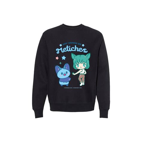 METICHES CREW NECK - BLACK – Head Empty