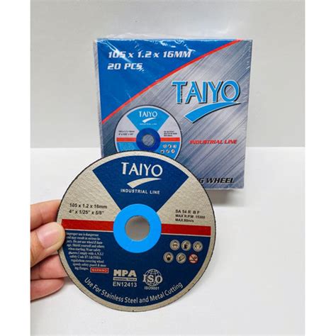 Jual Batu Potong 4 in Cutting Wheel Batu Gerinda Potong 4" Mata Gurinda ...