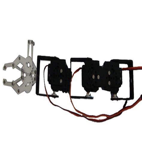 Metal Smart 4-DOF Robotic Mechanical Arm Gripper Kit DIY For Arduino R ...