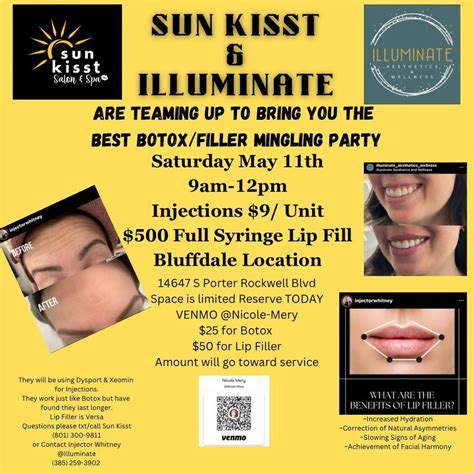 Morning Mingler-Botox/Filler Party, 14647 S Porter Rockwell Blvd Ste D ...