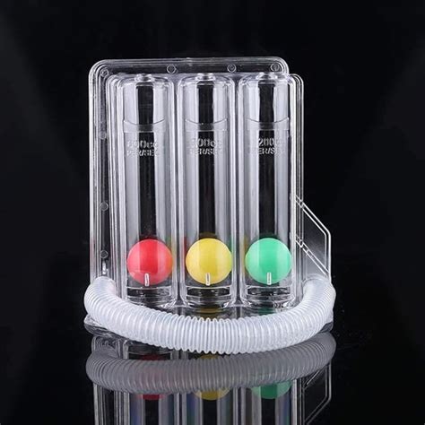 Control D Respirometer 3 Ball Lung Exerciser Respiratory Exerciser ...