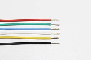 KTC CONS LABS 20AWG 600V Pre-Tinned Stranded Silicon Wire of 6 Colors x ...