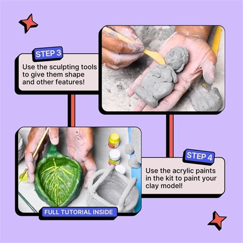 DIY Clay Sculpting Kit – Bombay Kids Company