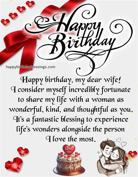 Romantic and Heart touching Birthday wishes for Wife
