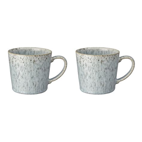 Buy Denby - Halo Speckle Coffee Mug Set of 2－390ml Reactive Glaze ...