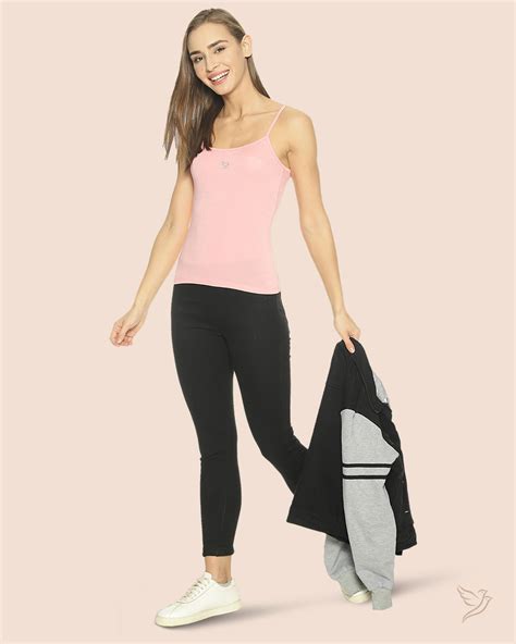 Buy Rosy Lips Spaghetti Camisole for Women | Twin Birds