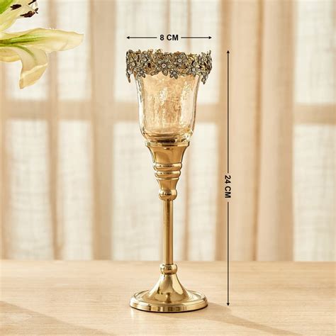 Buy Heritage Renew Range Glass Pedestal Votive Holder - Medium from ...