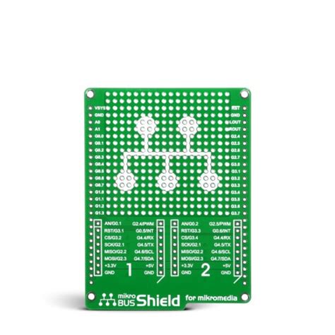 mikroBUS Shield for mikromedia at MG Super Labs India