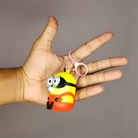 Buy Blowing Bubble Minion 3D Keychain Online from Tinyminymo