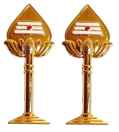 Buy ARTISKRITI Car Dashboard Vel Idol Metal Lord Muruga’s Vel Golden ...