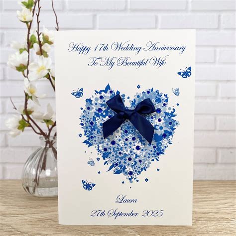Handmade Wedding Anniversary Cards - Handmade CardsPink & Posh