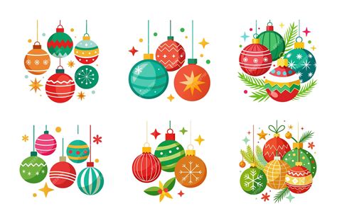 Premium Vector | Christmas Ornaments Vector illustration