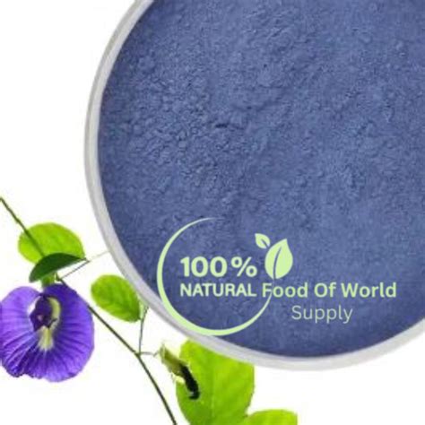 Blue pea flower powder 200g serbuk bunga telang butterfly pea flower ...