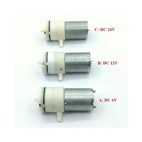 StiNGZjdM 1PCS DC6V 12V 24V Mini 370 Motor Diaphragm Air India | Ubuy