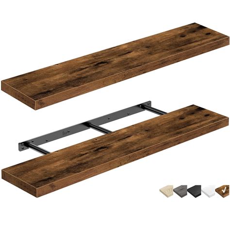 QEEIG Bathroom Shelves 48 inches Long Wall Shelf Large Extra Long 48 x ...