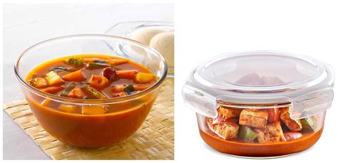 Buy Borosil Klip N Store Glass Storage Container For Kitchen With Air ...