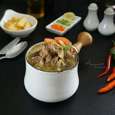 kalori sup daging