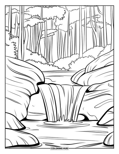 Nature Coloring Pages 的图像结果