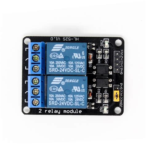 Image result for 2 Channel Relay Module Schematic