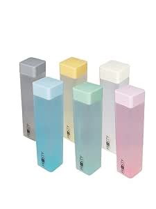 MNL Frosty Plastic Food Grade Fridge Square Water Bottle Gift Set(6 ...