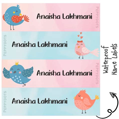 Buy Name Labels for School – Popup Kids