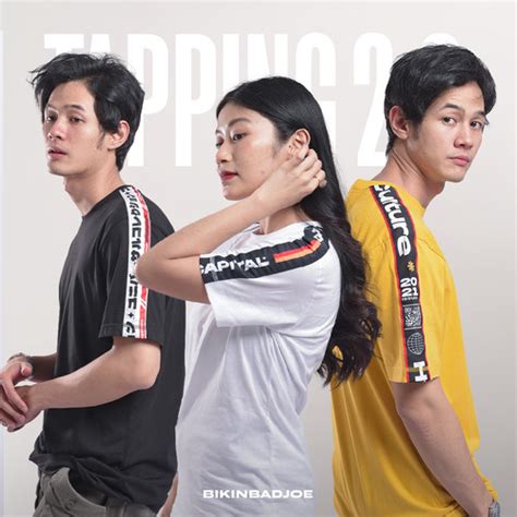 Jual BIKINBADJOE - KAOS POLOS HYPE BEAST TAPPING PENDEK - KAOS HITAM ...